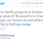 Білий Дім через Твітер запитується куди рухатись американській науці